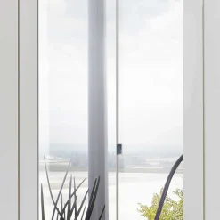 Wohnen Kleiderschränke*6-türiger Kleiderschrank in Weiß mit Spiegel - Furcia