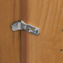 Wohnen 3-türiger Kleiderschrank in Erle teilmassiv - Hung