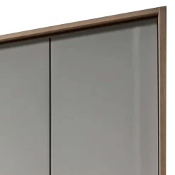 Wohnen Schränke|Kleiderschränke*6-türiger Kleiderschrank in Beige Glas - Crascanu