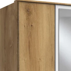 Wohnen 2-türiger Kleiderschrank mit Spiegel modern - Curacao