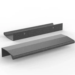 Wohnen 5-türiger Kleiderschrank mit Glasfront - Angelina