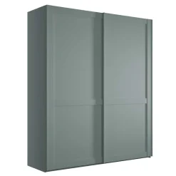 Wohnen Kleiderschränke|Schränke*2-türiger Kleiderschrank mit Schwebetüren - modern - Rajavo