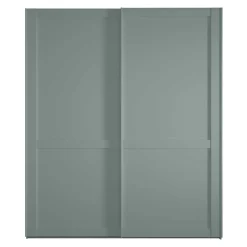 Wohnen Kleiderschränke|Schränke*2-türiger Kleiderschrank mit Schwebetüren - modern - Rajavo