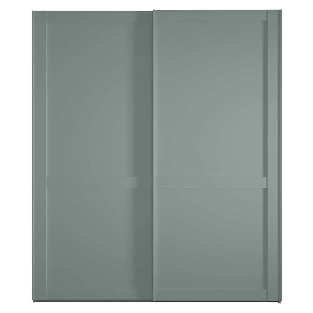 Wohnen Kleiderschränke|Schränke*2-türiger Kleiderschrank mit Schwebetüren - modern - Rajavo