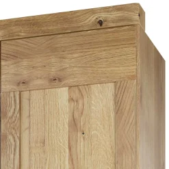 Wohnen 3-türiger Kleiderschrank mit 3 Schubladen - Zamron