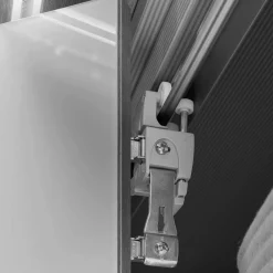 Wohnen 3-türiger Kleiderschrank mit Dreh- und Falttüren - Nujan