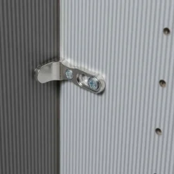 Wohnen 3-türiger Kleiderschrank mit Dreh- und Falttüren - Nujan