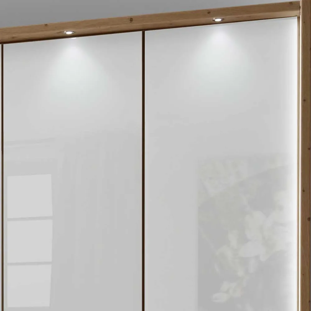 Wohnen Kleiderschränke|Kleiderschränke*4-türiger Kleiderscrhank mit drei Schubladen - Eyes