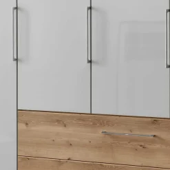 Wohnen Kleiderschränke|Kleiderschränke*4-türiger Kleiderscrhank mit drei Schubladen - Eyes