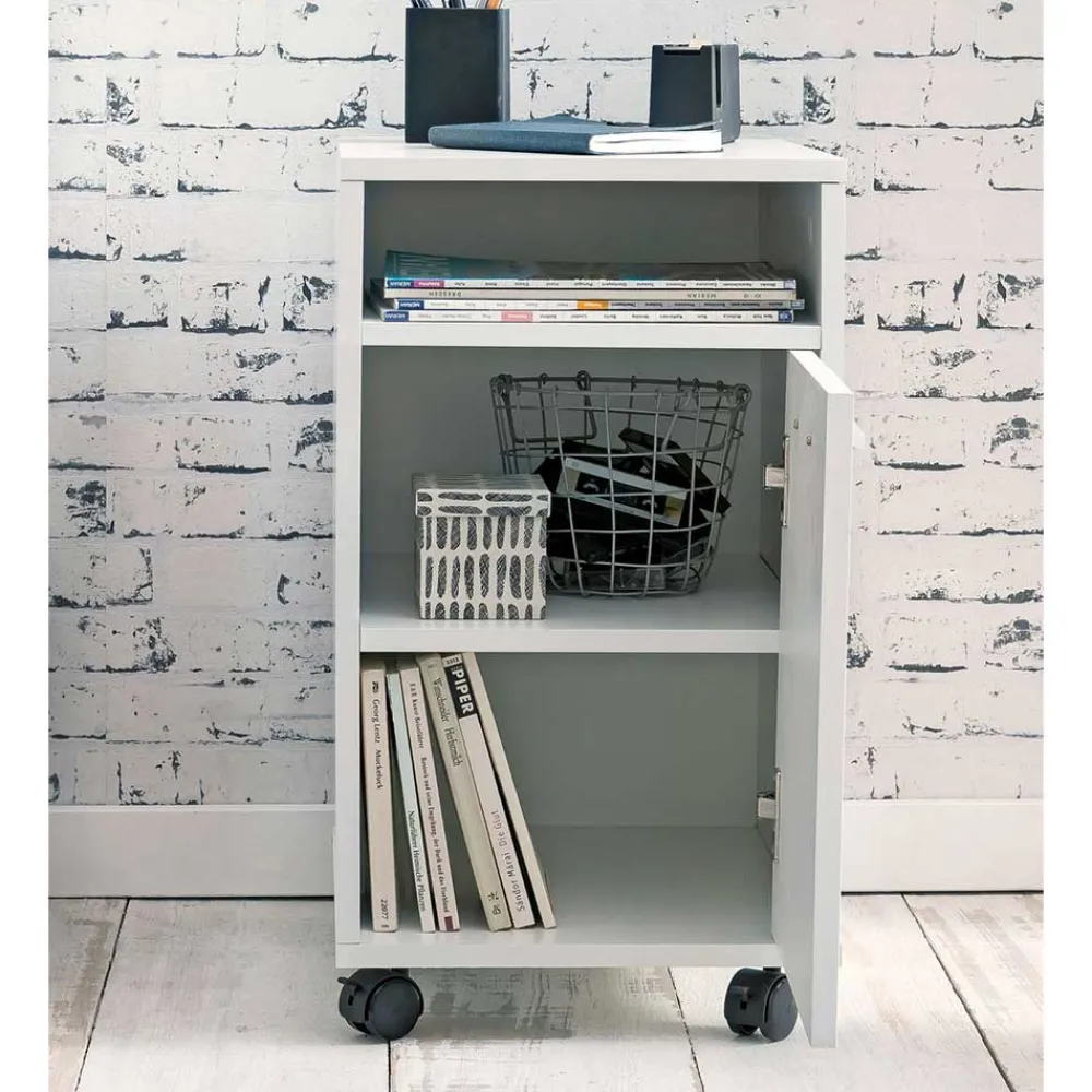 Wohnen Rollcontainer*1-türiger Rollcontainer für Schreibtisch - Pandorra