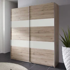 Wohnen 2-türiger Schiebetürenschrank 135 cm breit - Rudolf