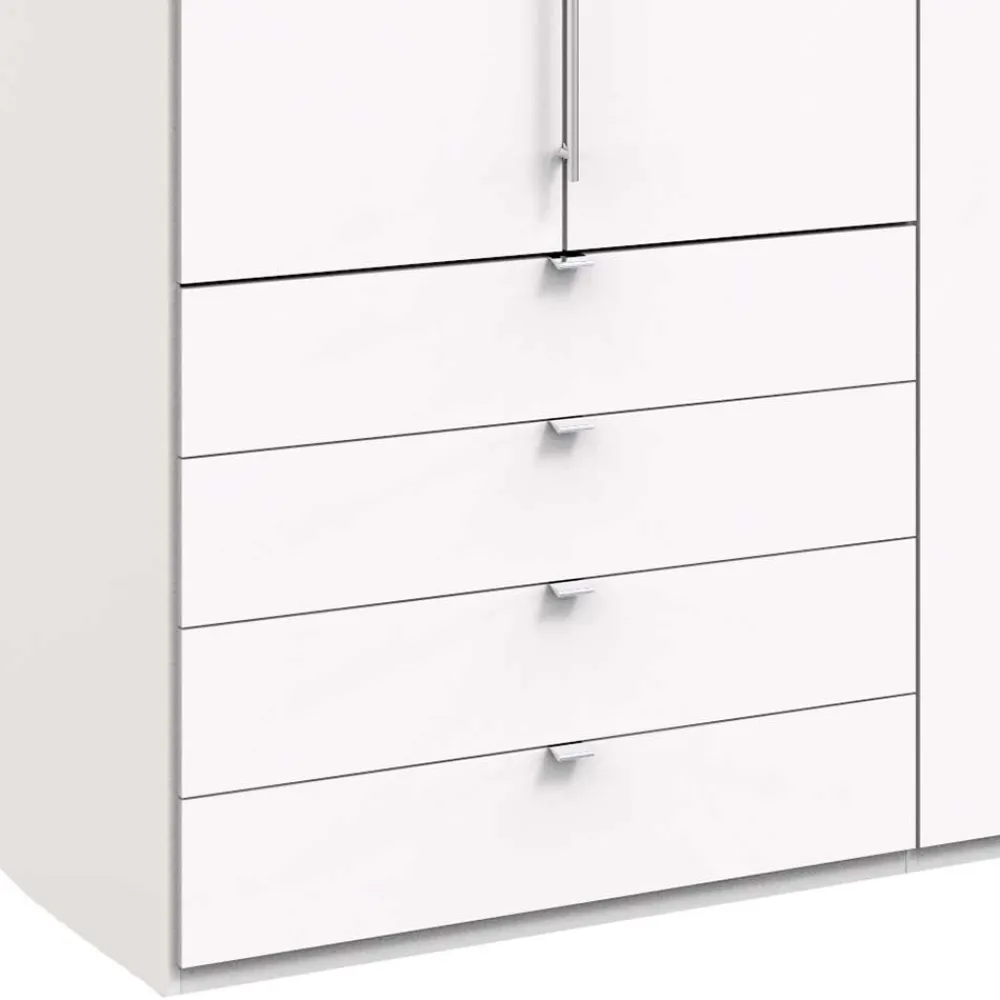 Wohnen 2-türiger Schlafzimmer Falttürenschrank in Weiß - Donpiave