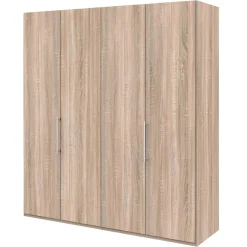 Wohnen 2-türiger Schlafzimmer Kleiderschrank mit Falttüren - Zayun