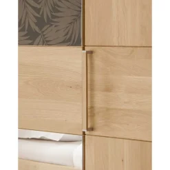 Wohnen 5-türiger Schlafzimmerschrank in Eiche - Emdsiva