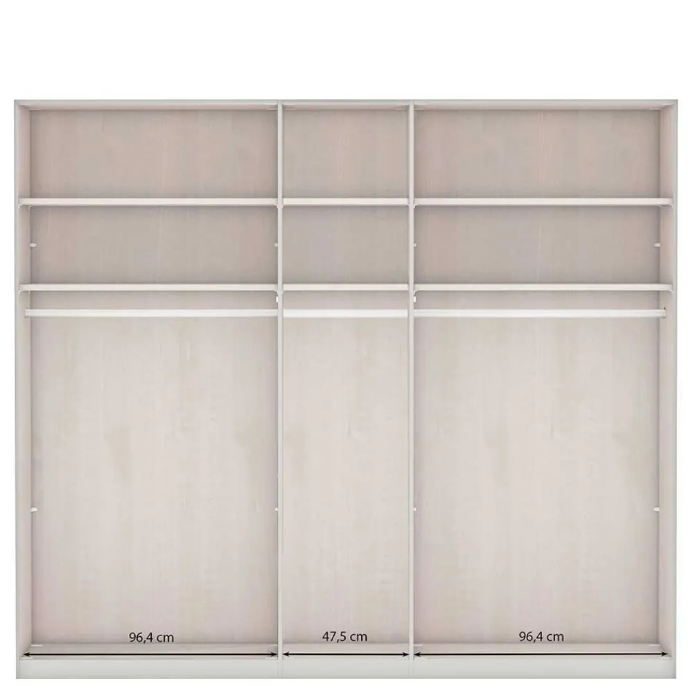 Wohnen Schränke|Kleiderschränke*5-türiger Schlafzimmerschrank - modernes Landhaus - Mataram