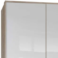 Wohnen 2-türiger Schlafzimmerschrank in Weiß Hochglanz - Grands
