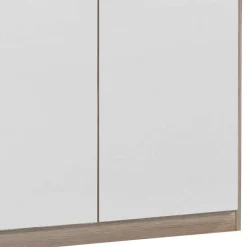 Wohnen 2-türiger Schlafzimmerschrank in Weiß Hochglanz - Grands