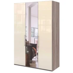 Wohnen 2-türiger Schlafzimmer-Schrank mit Spiegel - Tornado