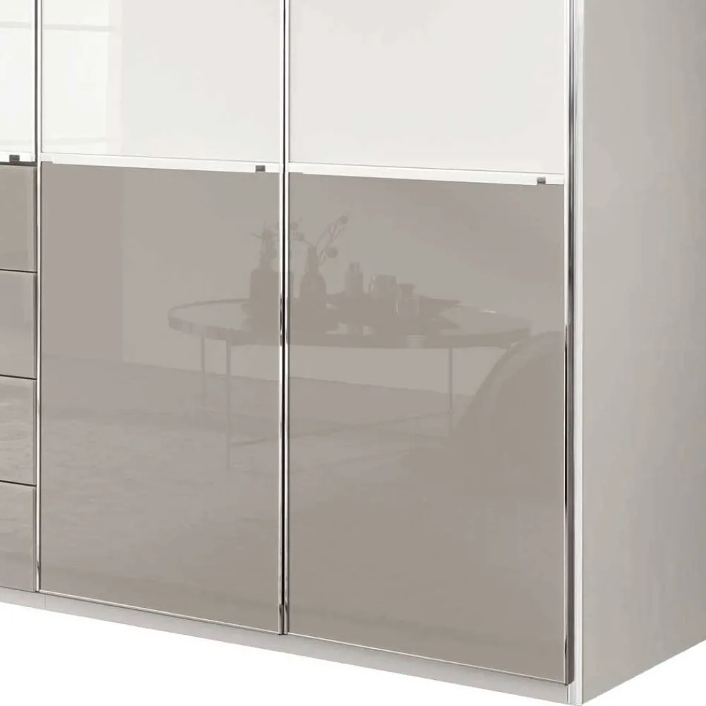 Wohnen Kleiderschränke|Kleiderschränke*6-türiger Schlafzimmer-Schrank modern - Pascan