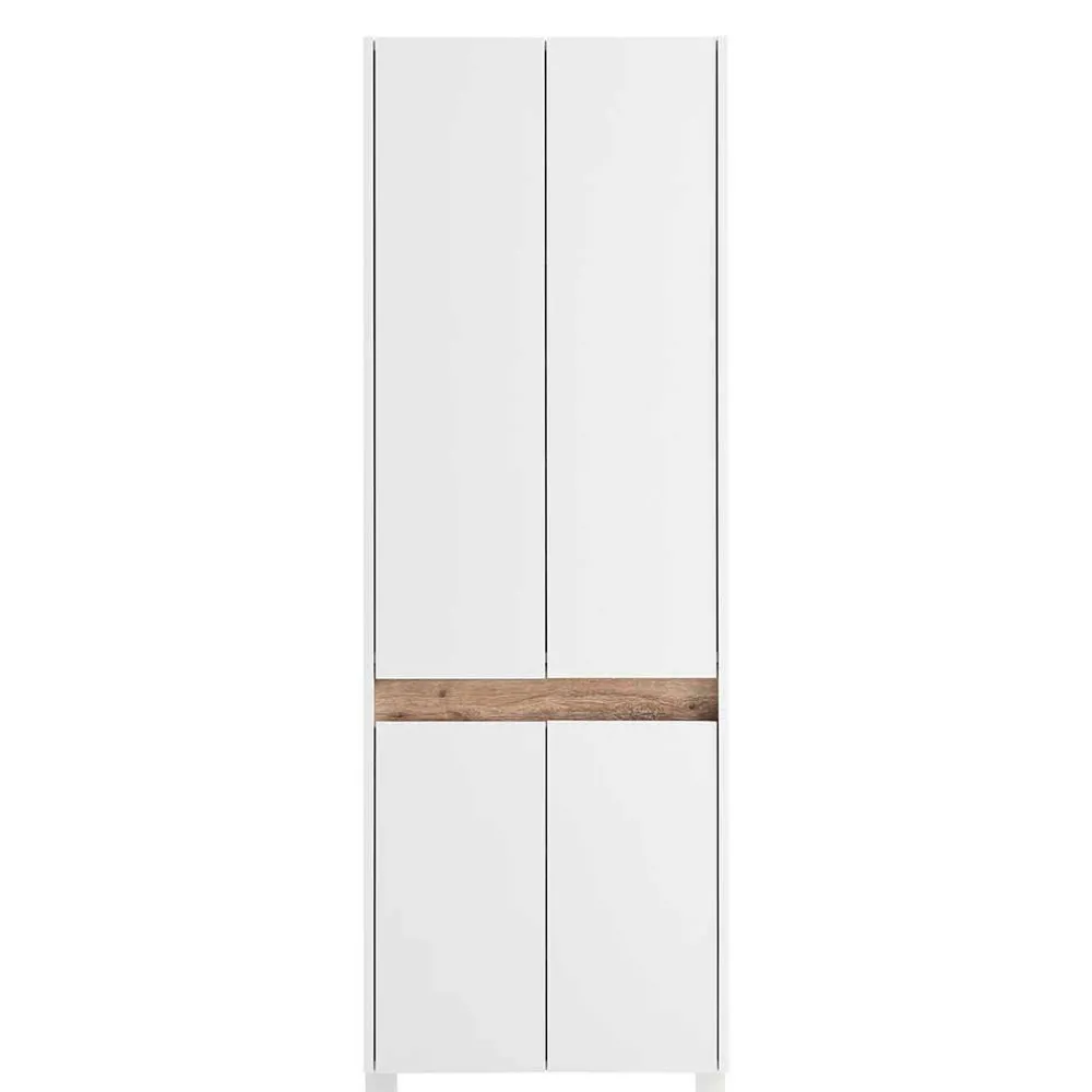 Wohnen Schuhschränke*4-türiger Schrank für Schuhe in Weiß - Etravia