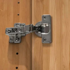 Wohnen 6-türiger Schrank mit Glas Dunkelbraun - Hung