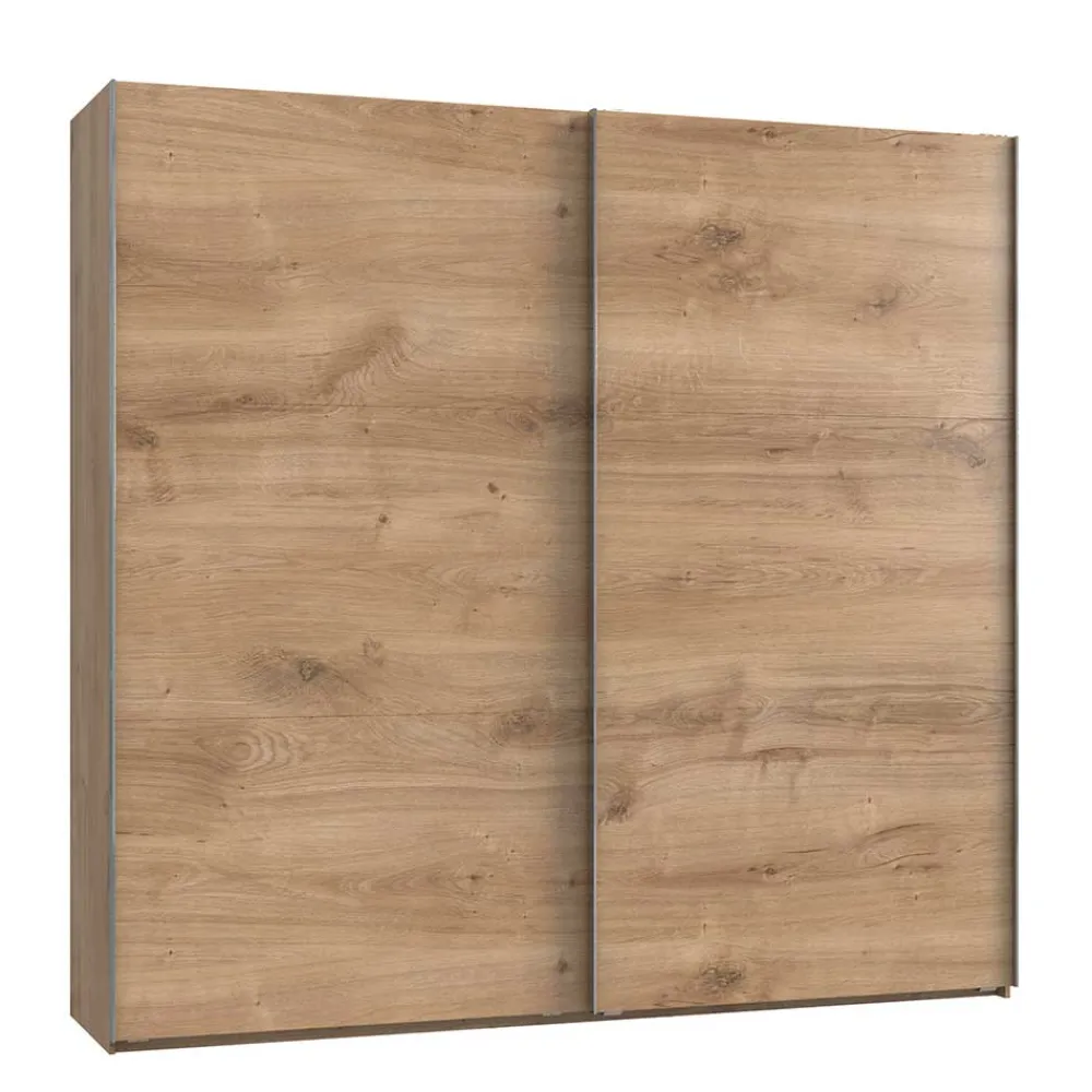 Wohnen 2-türiger Schwebetürenschrank im Holz Look - Dagidoyo