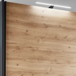 Wohnen 2-türiger Schwebetürenschrank mit Spiegel - Checky