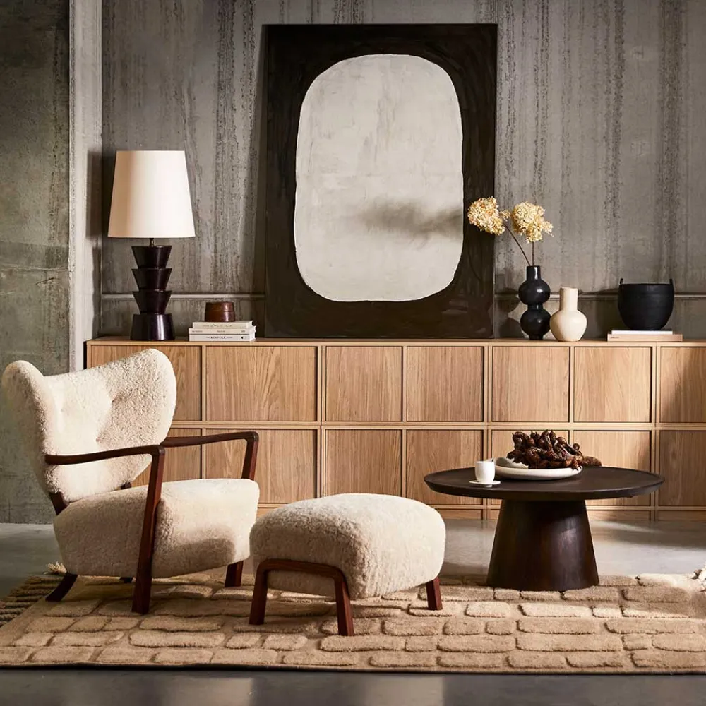 Wohnen Sideboards & Kommoden|Sideboards & Kommoden*2-türiger Unterschrank für TV in Eiche - Ewana