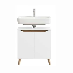 Wohnen Waschtisch|Waschbeckenunterschränke*2-türiger Waschbeckenschrank modern - Zenata