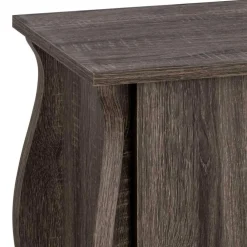 Wohnen Badschränke|Waschtisch*2-türiger Waschbeckenschrank in Eiche Grau NB - Fionora