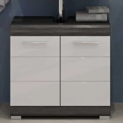 Wohnen Badschränke|Waschtisch*2-türiger Waschbeckenunterschrank 60x56x34 cm - Nancys