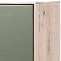 Wohnen Esszimmerschränke*2-türiger Wohnzimmer Hängeschrank in Grau - Ajevos