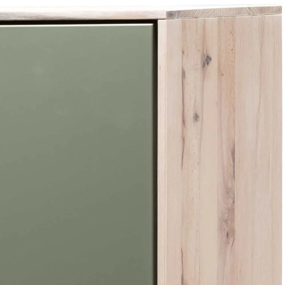 Wohnen Esszimmerschränke*2-türiger Wohnzimmer Hängeschrank in Grau - Ajevos