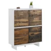 Wohnen Esszimmerschränke|Highboards*4-türiges Highboard im Scandi Chic - Chihu