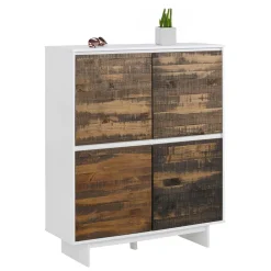 Wohnen Esszimmerschränke|Highboards*4-türiges Highboard im Scandi Chic - Chihu