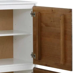 Wohnen Esszimmerschränke|Highboards*4-türiges Highboard im Scandi Chic - Chihu