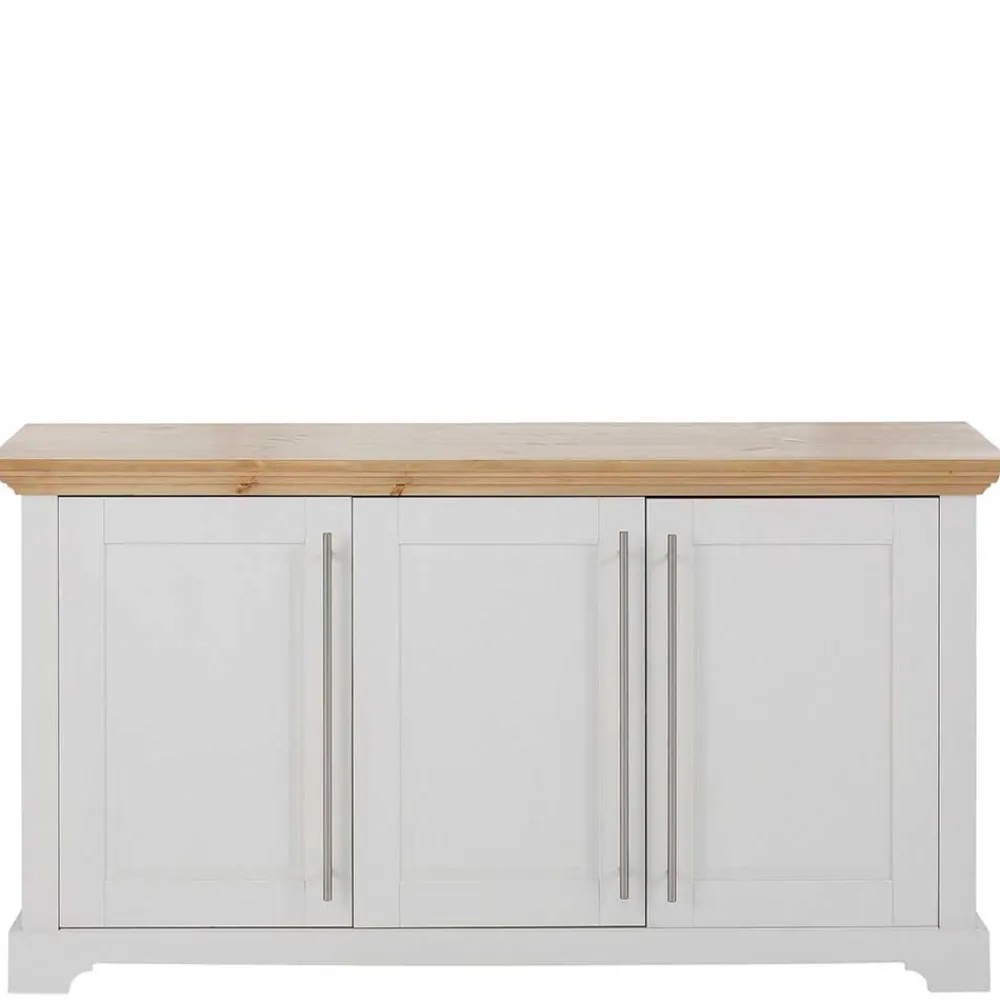 Wohnen 3-türiges Sideboard - modernes Landhaus - Eyzaco