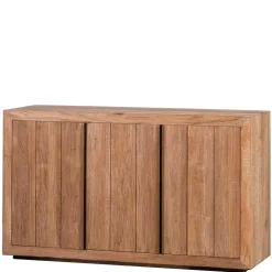 Wohnen 3-türiges Sideboard aus Teak Massivholz - Myons