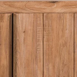 Wohnen 3-türiges Sideboard aus Teak Massivholz - Myons