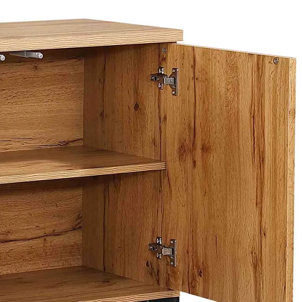 Wohnen Küchenschränke|Sideboards & Kommoden*4-türiges Sideboard im Skandi Design - Elastian