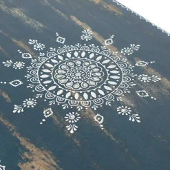 Wohnen 6-türiges Sideboard in Blau - Enrossino