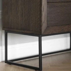 Wohnen Küchenschränke|Sideboards*2-türiges Sideboard in Eiche Braun - Ekorena