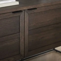 Wohnen Küchenschränke|Sideboards*2-türiges Sideboard in Eiche Braun - Ekorena