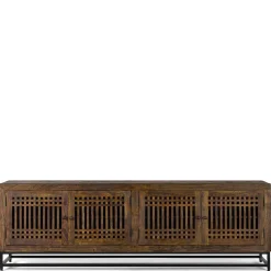 Wohnen Tv & Hifi-Möbel|Tv & Hifi-Möbel*4-türiges TV Lowboard mit 2 m Breite - Charin