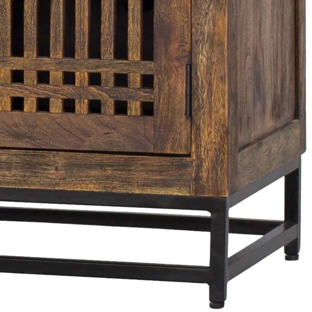 Wohnen Tv & Hifi-Möbel|Tv & Hifi-Möbel*4-türiges TV Lowboard mit 2 m Breite - Charin