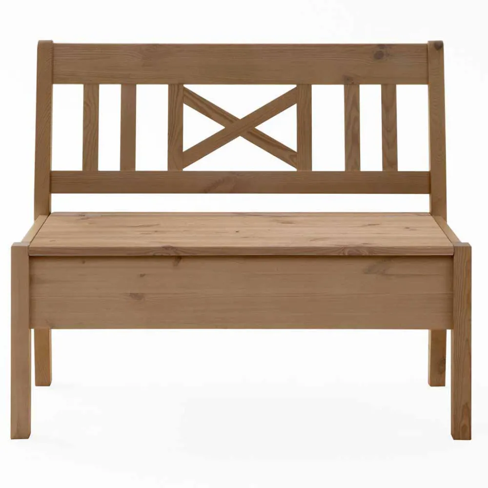 Wohnen Truhenbank Giurgia aus Kiefer massiv