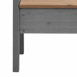 Wohnen Schuhschränke|Küchenbänke*Truhenbank mit Armlehnen Jytte aus Kiefernholz