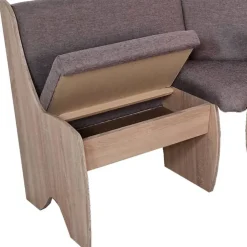 Wohnen Truhen-Eckbank Gruppe klassisch - Unicat (vierteilig)