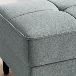 Wohnen Barhocker|Hocker*Truhenhocker in Mintgrün Strukturstoff - Talateo