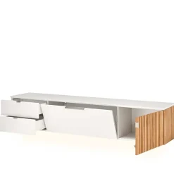 Wohnen Wohnwände|Wohnwand*TV Anbauwand Designmöbel Set - Miloris (dreiteilig)